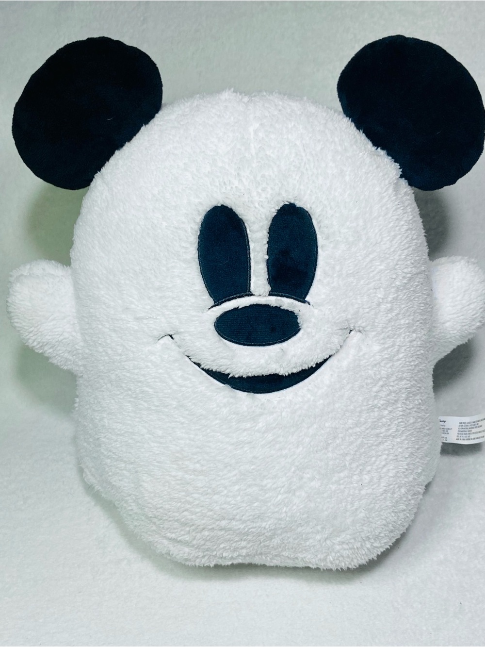 14” Disney Halloween Mickey Mouse Ghost Plush Throw Pillow Disney Holiday Decor
